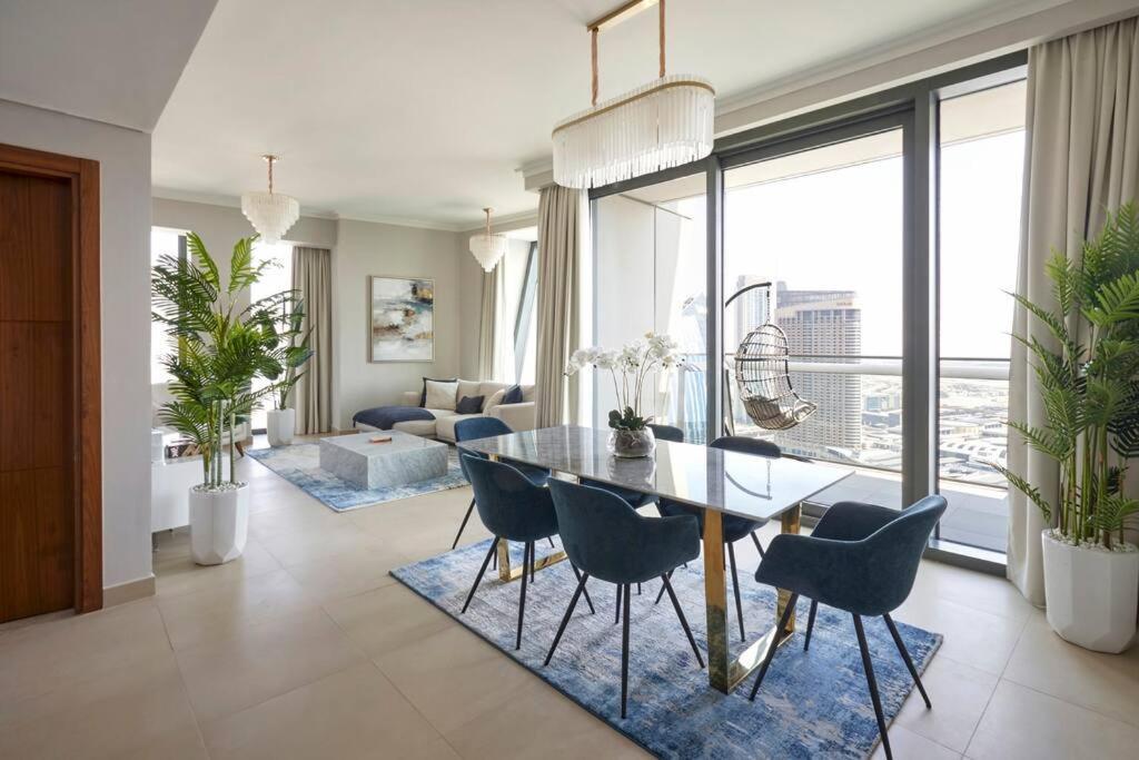 Larbi Breathtaking Burj And Fountain View Luxurious 2 Bed Apartment Dubai Luaran gambar